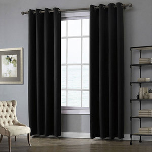 Cortina Opaca de Lujo DaiRui para Decoración del Hogar, Impermeable, Ignífuga, con Bolsillo para Varilla, para Sala de Estar - Product Image 5