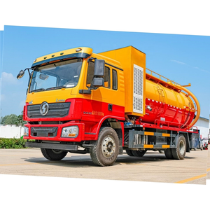 Camion-citerne d'occasion Shacman M3000 2025 de 18 m³ pour le nettoyage des fosses septiques, camion de nettoyage des eaux usées par jet haute pression, camion-citerne à vide pour eaux usées EURO 4 - Product Image 1