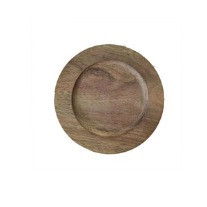 Plateau en bois de style japonais, base ronde pour tasse à café, dessous de plat nordique en bois d'acacia, tapis rétro isolant thermiquement, dropshipping - Product Image 5