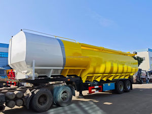 Remolque Eléctrico de 2 Ejes y 28 Toneladas para Transporte de Alimentos, Semirremolque de 56 m³ para Alimentos a Granel para Granjas Avícolas, Camiones de Alimentos a Granel - Product Image 2