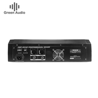 GAX-ED8 Mixeur audio professionnel 8 canaux, égaliseur puissant à 7 bandes, mixeur audio avec commutateur USB pour karaoké, scène, KTV