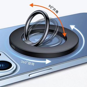 Support de téléphone magnétique universel 360 support d'anneau de doigt rotatif pour <span class=keywords><strong>iPhone</strong></span> 16 15 14 <span class=keywords><strong>13</strong></span> Pro Max support de poignée de téléphone portable amovible - Product Image 5