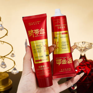 SKIT pembersih wajah, kabel <span class=keywords><strong>Umbilical</strong></span> Collagen efek ganda membersihkan dan melembabkan untuk komedo dan pori-pori membersihkan - Product Image 6