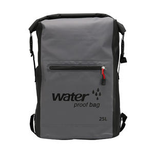 PVC <b>Waterproof</b> Dry Bag <b>Roll</b> <b>Top</b> <b>Backpack</b> Heavy Duty Wear-Resistant Outdoor Sack River Rafting Swimming Floating <b>Backpack</b> - Product Image 2