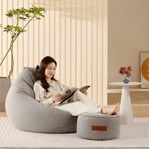 Bán Sỉ Luckysac Ghế Sofa Phòng Khách Kích Thước XXL Lớn Thoải Mái Ghế Lười Góc Ghế Ngồi Ghế Lười Phồng