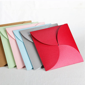 Sản Phẩm Mới Phong Bì Cánh Hoa Theo Yêu Cầu Phong Bì Giấy Kraft Chất Lượng Cao Phong Bì Thiệp Mời Gấp Cánh Hoa - Product Image 2