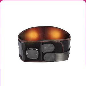 Smart Lumbar Massager Belt Electric Heating <b>Vibration</b> Support Device for Body Waist Abdomen Massage Therapy Tool PU Leather - Product Image 1