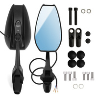 Spion Motor Universal Modifikasi Aluminium Alloy dengan Pemantau Titik Buta Radar Gelombang Milimeter, Dapat Dilipat
