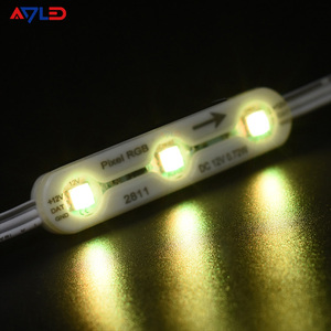 Module LED SMD 5050 RVBIC dynamique pour enseigne publicitaire, couleur de rêve adressable, 0,72W, IP68, extérieur, 12V, pour lettres lumineuses - Product Image 4