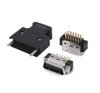 IEEE1394 6 pines hembra, 2 CN3 servidor CN2 CN3 conector de cabeza de codificador de 6 núcleos 54280-0800 para SERVO Delta Yaskawa