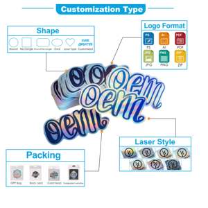 Adesivo esclusivo personalizzato ologramma adesivo Laser adesivo decorativo <span class=keywords><strong>auto</strong></span> impermeabile durevole adesivo Laser - Product Image 5