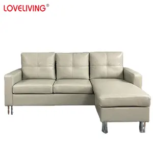 * Modern Home Furniture 2020 New Design 194*73*83 Cm Living Room Sofa Corner Sofa Livingroom Furniture Set European Style Fabric