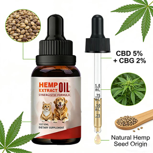 Aceite de Cáñamo <span class=keywords><strong>para</strong></span> Mascotas con Suplemento de Omega <span class=keywords><strong>para</strong></span> Aliviar el Estrés y la Ansiedad en OEM/ODM <span class=keywords><strong>para</strong></span> <span class=keywords><strong>Perros</strong></span> y Gatos - Product Image 5