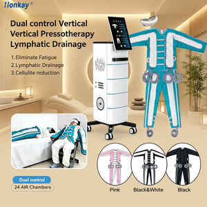 Appareil de drainage lymphatique vertical certifié CE, réduit l'œdème, machine de pressothérapie à compression d'air pour centre de beauté - Product Image 1
