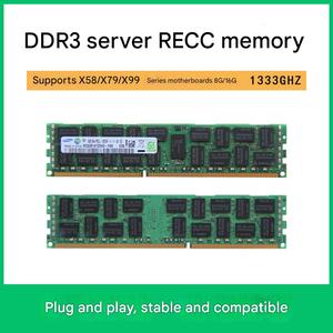 שרת זיכרון ddrdr3 <span class=keywords><strong>RAM</strong></span> 8gb pc3 10600 1333mhz 2rx4 תואם 49y1397 49y1415 47j0136 - Product Image 6