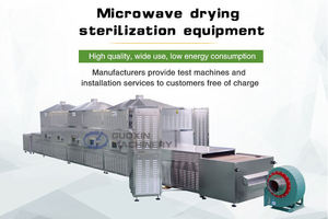 Équipement de mûrissement et de fixation continu des noix par micro-ondes, sécheuse à micro-ondes pour graines de tournesol, machine de séchage à micro-ondes pour l'industrie des graines - Product Image 2