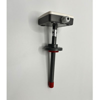 Capteur de vitesse du vent de pipeline instrument de mesure de vitesse du vent de type conduit de haute précision 485 transmetteur de volume d'air 4-20ma 0-5v 0-10v