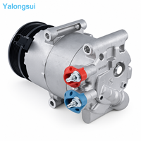 Nouveau compresseur de climatisation automatique Yalongsui VS16 6Pk avec poulie de 116 mm 12V pour Focus III 1.6 EcoBoost 2011-2015 pour 1459711 1566165