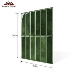 Piastrelle <span class=keywords><strong>Adesive</strong></span> 3D in PU Epossidico Wayon, Resistenti al Calore, Stile Mosaico in PET, Impermeabili <span class=keywords><strong>per</strong></span> Decorazione Cucina - Product Image 1