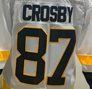 Pittsburgh Sidney Crosby White 2020/21 Reverse Retro Stitched National Hockey Jersey