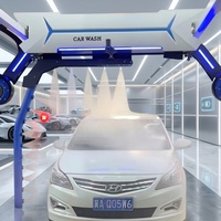 Kalınlaştırılmış Metal Gövdeli Yıkama İstasyonu Otomatik 360 Tam Otomatik Araba Yıkama Makinesi 360 Self Servis Araba Yıkama