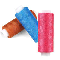 D & D 60 renk yüksek mukavemetli dikiş iplikleri kitleri el dikiş nakış İğne için 250 Yard makaralar 100% Polyester iplik