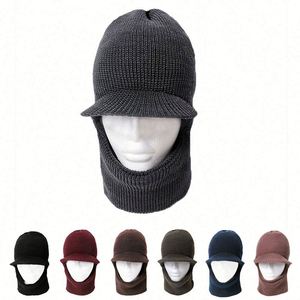 Gorro de Invierno de Alta Calidad para Exteriores con Calentador de Cuello, Capucha Cálida de un Solo Orificio, Orejeras, Máscara Facial, Pasamontañas 100% Poliéster Transpirable - Product Image 2