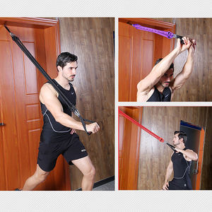 גומי מתכוונן מוצק & tpe למשוך את רצועות ההתנגדות רצועות סט סט 50-75 ס "מ רב תכליתיים - Product Image 5