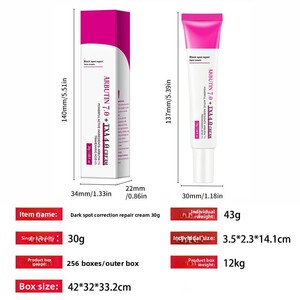Körpercreme zur Korrektur von schwarzen Flecken, aufhellende Körperhautcreme, feuchtigkeitsspendende, erfrischende, aufhellende Körperhautcreme - Product Image 6