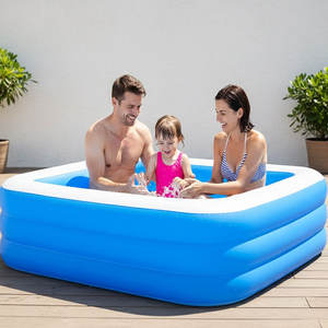 <span class=keywords><strong>Piscine</strong></span> gonflable familiale en PVC, grande, pliable, pour jardin, intérieur et extérieur, pour adultes et enfants, prix d'usine - Product Image 6
