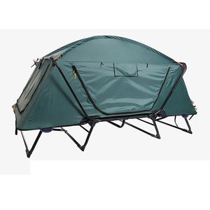 CLM Tenda da Campeggio Pieghevole Due-in-uno con Letto da Campo Portatile Impermeabile per Pesca - Product Image 5