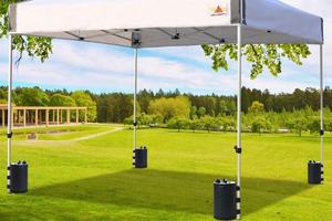 Tenda kanopi Pop 10L portabel, tas Gazebo bobot air 4pcs-Pack kapasitas pengisian air kaki bobot - Product Image 6