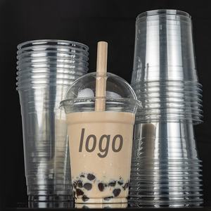 Couvre-gobelet en PET transparent écologique personnalisable de 90 mm, biodégradable, jetable, pour café, mariage, avec logo personnalisé KAYRUN - Product Image 3