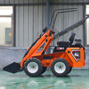 Minicargadora diésel multifuncional con motor EPA <span class=keywords><strong>de</strong></span> <span class=keywords><strong>China</strong></span>, cargadora deslizante pequeña con ruedas hidráulicas y bomba - Product Image 3