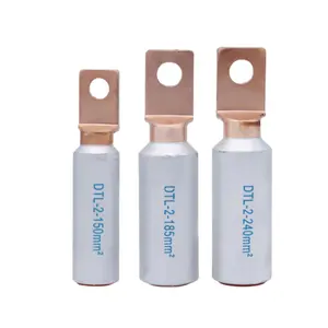 DTL-50mm Square Head Copper Aluminium Terminal Nose Connection Terminal/Cable Lug/Cable Connector Copper Battery Terminal