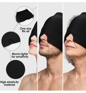 Gorro de Gel Refrigerante Reutilizable para Alivio de Migrañas, Compresa Fría Personalizada para la Cabeza, Alivio Efectivo del Dolor de Cabeza por Tensión, Regalo para el Cuidado Diario de la Salud - Product Image 1