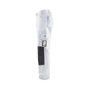 BLAKLADER - 109112101098C146 Paint <b>trousers</b> White/Dark <b>grey</b> - EAN 7330509787724 <b>WORK</b> <b>TROUSERS</b> <b>WORK</b> SHORTS - Product Image 4