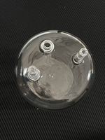 Vase source en quartz transparent personnalisé, bulleur en quartz haute température pour équipement CVD MOCVD