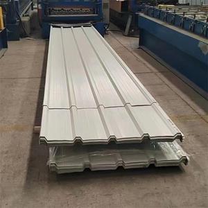 24/26/28 Calibre PPGI Casa Pré-fabricada Folhas De Telhados De Zinco RAL Cor De Metal Revestido Galvanizado Ferro Ondulado Tisi Corte Soldagem - Product Image 2