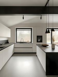 Ensemble de cuisine complète de style moderne en bois et matériaux de haute qualité pour appartements de petite taille - Product Image 5