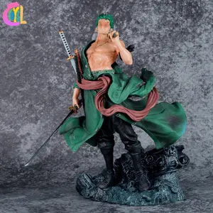 Gk Belief Part Ii Master And Apprentice Eagle Eye Three Knife Zoro Standing Statue Boxed One Pie-Ce Hand Model Figure
