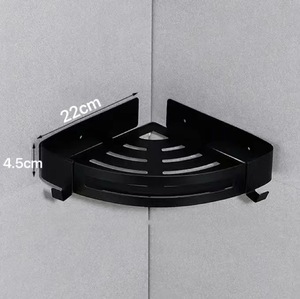 Porte-serviettes mural en acier inoxydable à double niveau, non pliable, étanche, pour salle de bain - Product Image 4