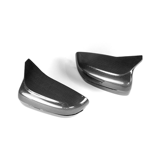 Coques de rétroviseurs latéraux en carbone véritable pour bmw série 3 G20 voiture 316 318 <span class=keywords><strong>320</strong></span> 330 2019 + accessoires extérieurs automatiques en Fiber de carbone sèche - Product Image 1