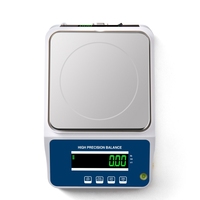 Balance numérique de haute précision Veidt 6 kg 0,01 g avec écran LED pour bijoux, or, poids en grammes, balance électronique en acier pour laboratoire, conforme ROHS