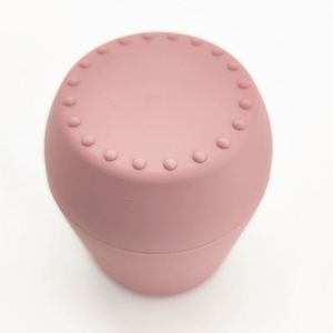 Gobelet portable en silicone de qualité alimentaire écologique pour enfants, tasse à collation souple en silicone incassable, jolies tasses d'apprentissage pour bébés - Product Image 6