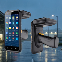 Escáner de Código de Barras UHF RFID 4G OEM, Colector de Datos con Huella Dactilar Android, CPU de Cuatro Núcleos, PDA Industrial LF 125K 134.2K HF UHF