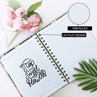 Carnet de notes spiralé à sublimation personnalisée carnet de notes à couverture rigide avec pages personnalisées planificateur de carnet de notes A4 uni en spirale