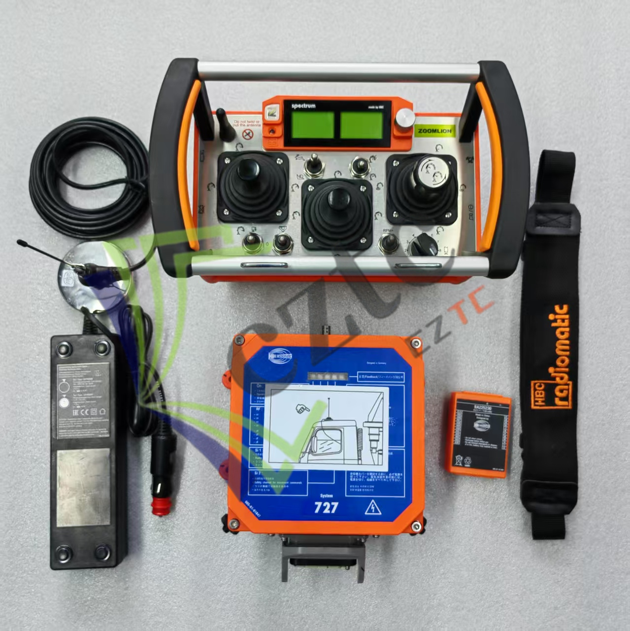 EXTENSILO 2x Batterie compatible avec HBC Linus 6, 4 opérateur