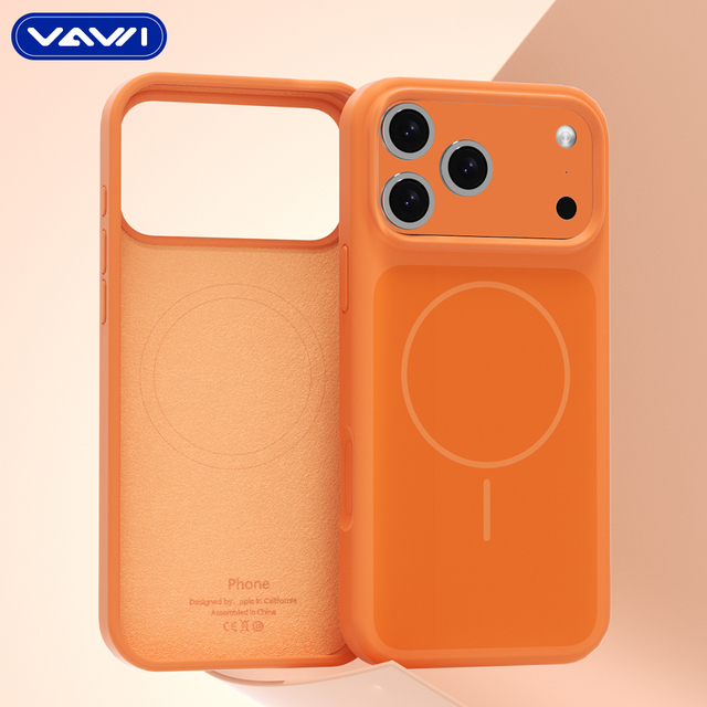 VAWI S087 High Quality Liquid Silicone case with Iconic Back Panel for iPhone X 6 7 8 11 12 13 14 15 16 17 Magnetic case
