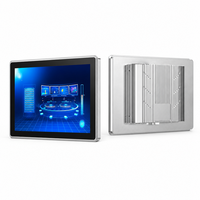 RCOMPT Custom 15.6 Inch Wall Mount Embedded Waterproof Aluminum Profile RK3566 Shockproof Capacitive Touch Android Panel PC